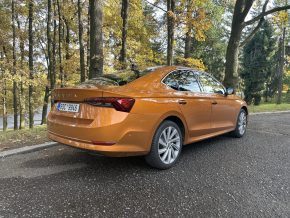 Podzimní ŠKODA Octavia: foto Žena v autě.cz
