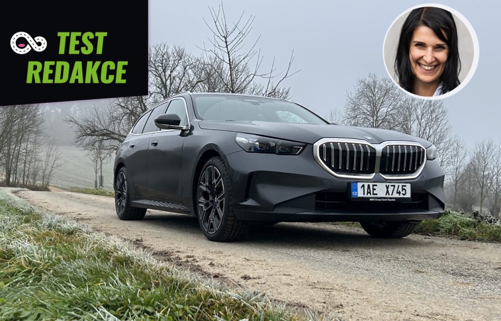 test BMW 540d XDrive Touring: foto Žena v autě.cz