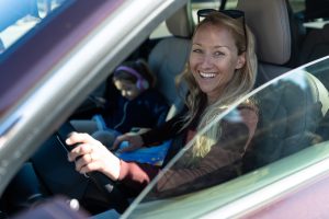 Tereza Tobiášová ve Volvo XC90: foto Volvo CZ