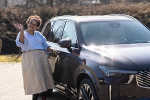 Annamária a test Volvo XC90: foto Volvo CZ