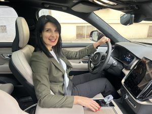 Sabina Kvášová ve Volvo XC90: foto Žena v autě.cz