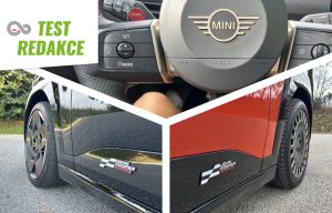 Test MINI Aceman: foto Žena v autě.cz