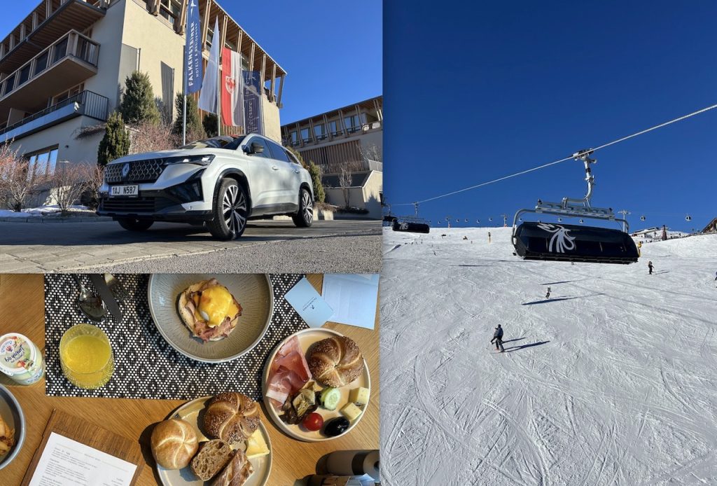 S Renault Espace na Kronplatz: Foto Žena v autě.cz