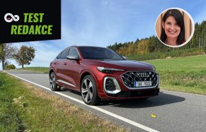 Test Audi SQ5: Foto Žena v autě.cz