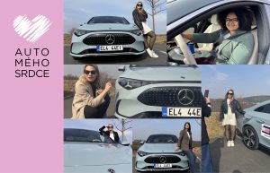 porotkyně s CLA 250+: foto Žena v autě.cz