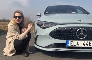 porotkyně Vendula s CLA 250+: foto Žena v autě.cz