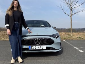Štěpánka testuje CLA 250+: foto Žena v autě.cz
