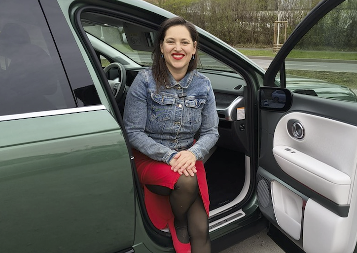 ČLENKA POROTY Bára Vaculíková U MODELU IONIQ9: foto Žena v autě.cz