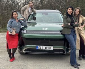 Členky poroty a testování IONIQ 9: foto Žena v autě.cz