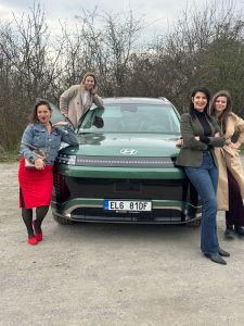 Členky poroty a testování IONIQ 9: foto Žena v autě.cz