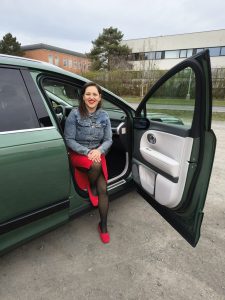 porotkyně Bára Vaculíková testuje Hyundai IONIQ 9: foto Žena v autě.cz