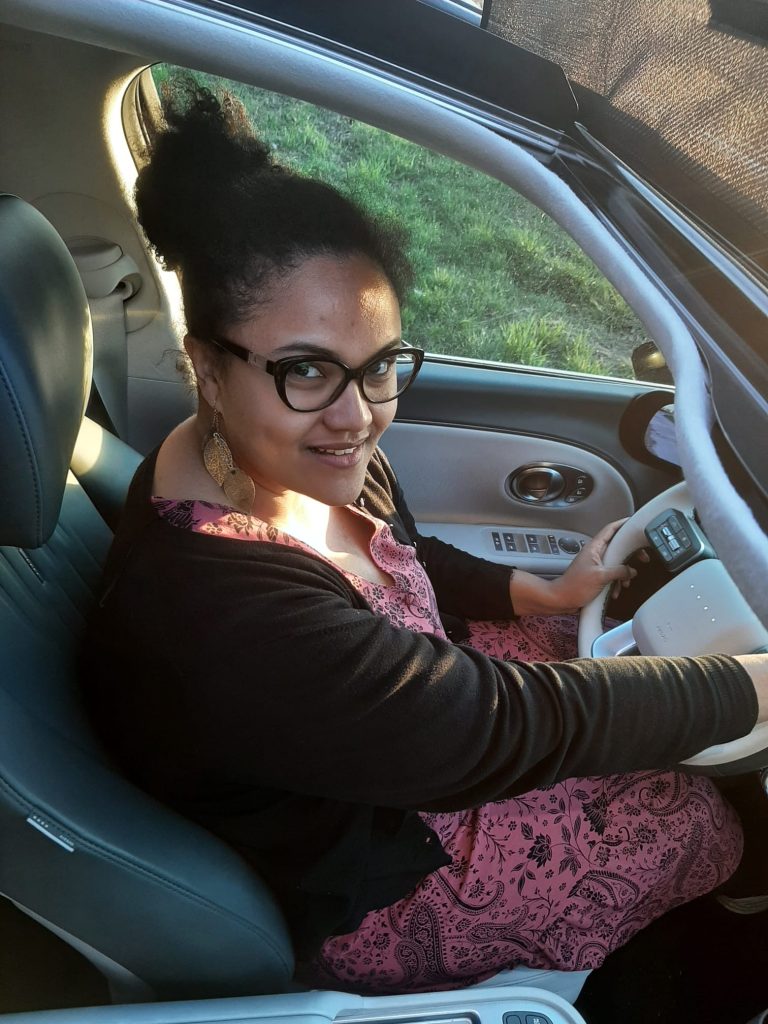 ČLENKA POROTY ANNAMÁRIA V MODELU IONIQ9: foto Žena v autě.cz