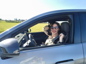 Bára Vaculíková otestovala BMW iX3: foto Žena v autě.cz