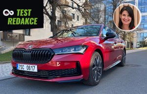 test ŠKODA SUPERB SPORTLINE: foto Žena v autě.cz