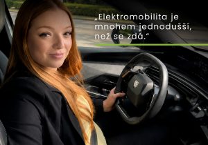 Denisa Dvořáková v Peugeotu: foto Peugeot
